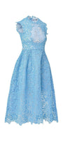 Cara A-line Sleeveless Lace Midi Dress - MEAN BLVD