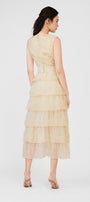 Carolina Layered Sleeveless Organza Midi Dress - MEAN BLVD