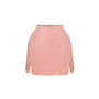 Caroline A-line Embroidered Taffeta Mini Skirt - MEAN BLVD