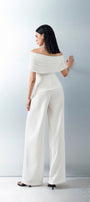 Cassia Straight Wide Leg Linen Cotton Floor Length Pants - MEAN BLVD