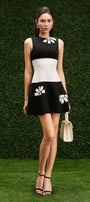 Catherine Drop Waist Sleeveless Taffeta Mini Dress - MEAN BLVD