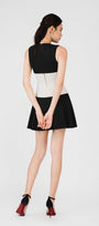 Catherine Drop Waist Sleeveless Taffeta Mini Dress - MEAN BLVD