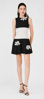 Catherine Drop Waist Sleeveless Taffeta Mini Dress - MEAN BLVD