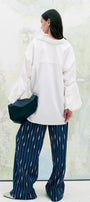 Chamomile Straight Collared Neck Poplin High-low Shirt - MEAN BLVD