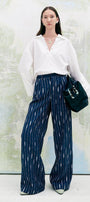 Chamomile Straight High Waist Denim Floor Length Pants - MEAN BLVD