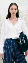 Chamomile Straight High Waist Denim Floor Length Pants - MEAN BLVD