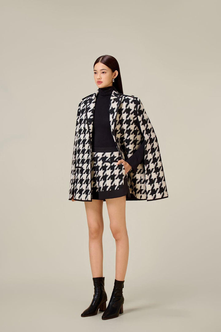 Houndstooth Cape - MEAN BLVD