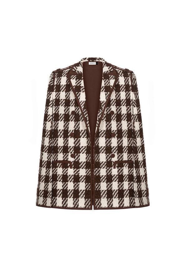 Houndstooth Cape - MEAN BLVD