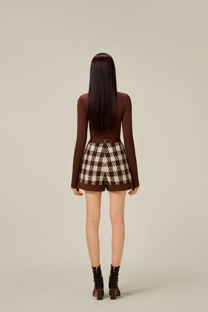 Women's Straight Hidden Pocket Polyester Mini Shorts XS/S/M/L/XL Black ...