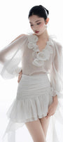 Chika Ruffle Skirt - MEAN BLVD