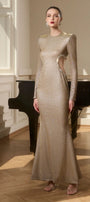 Chrome Side Cutout Maxi Dress - MEAN BLVD