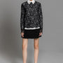 Cielo A-line Layered Wool Mini Skirt - MEAN BLVD