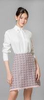 Cielo Straight Collared Neck Cotton Shirt - MEAN BLVD