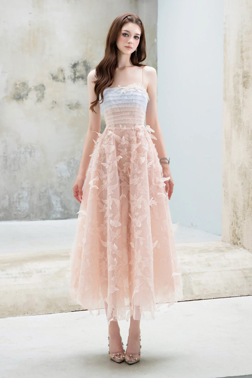 Cirae Applique Maxi Dress - MEAN BLVD