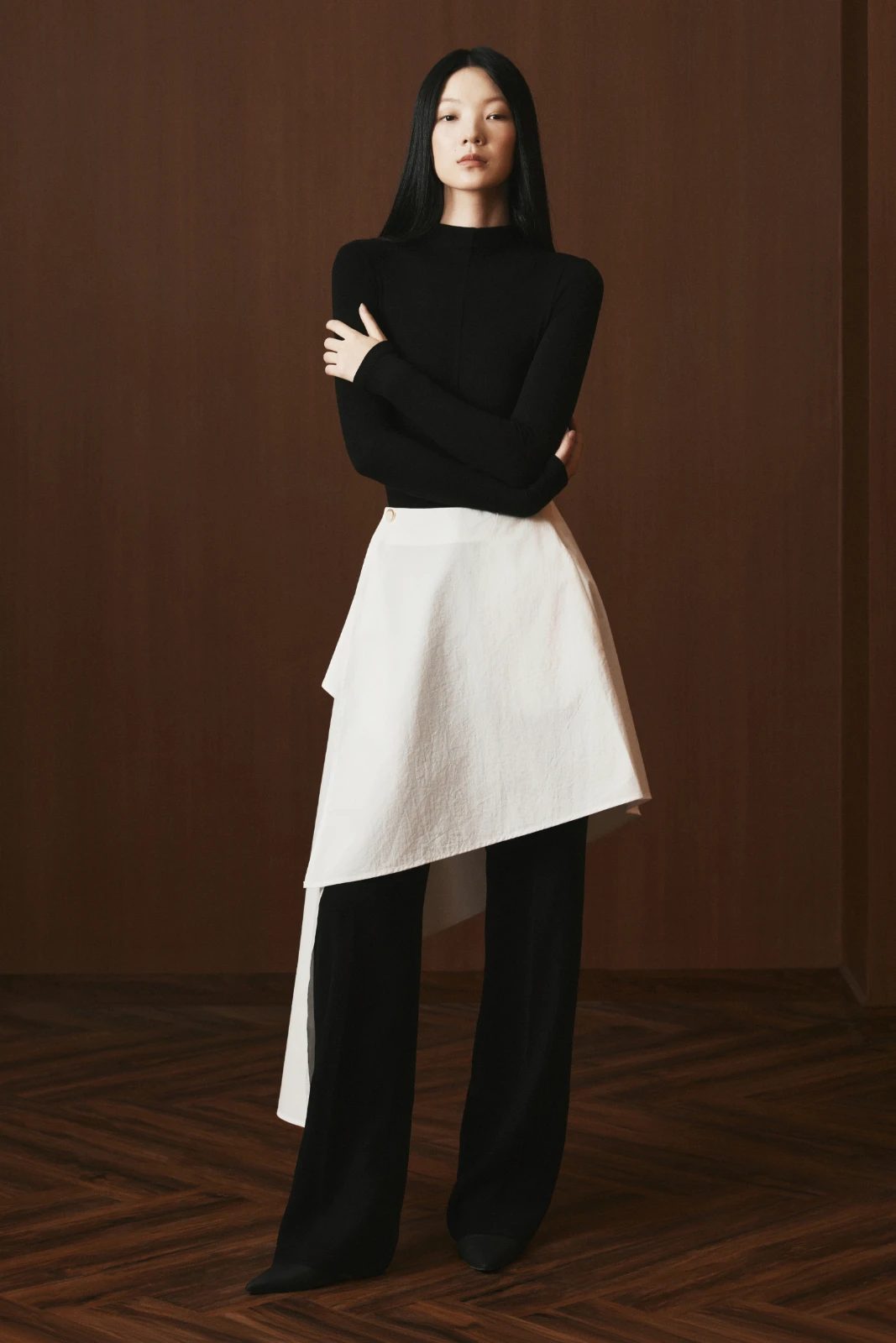 Cirra Asymmetric Skirt - MEAN BLVD