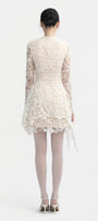 Clara Floral Lace Mini Dress - MEAN BLVD