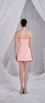 Clayton A-line Bow Organdy Mini Dress - MEAN BLVD
