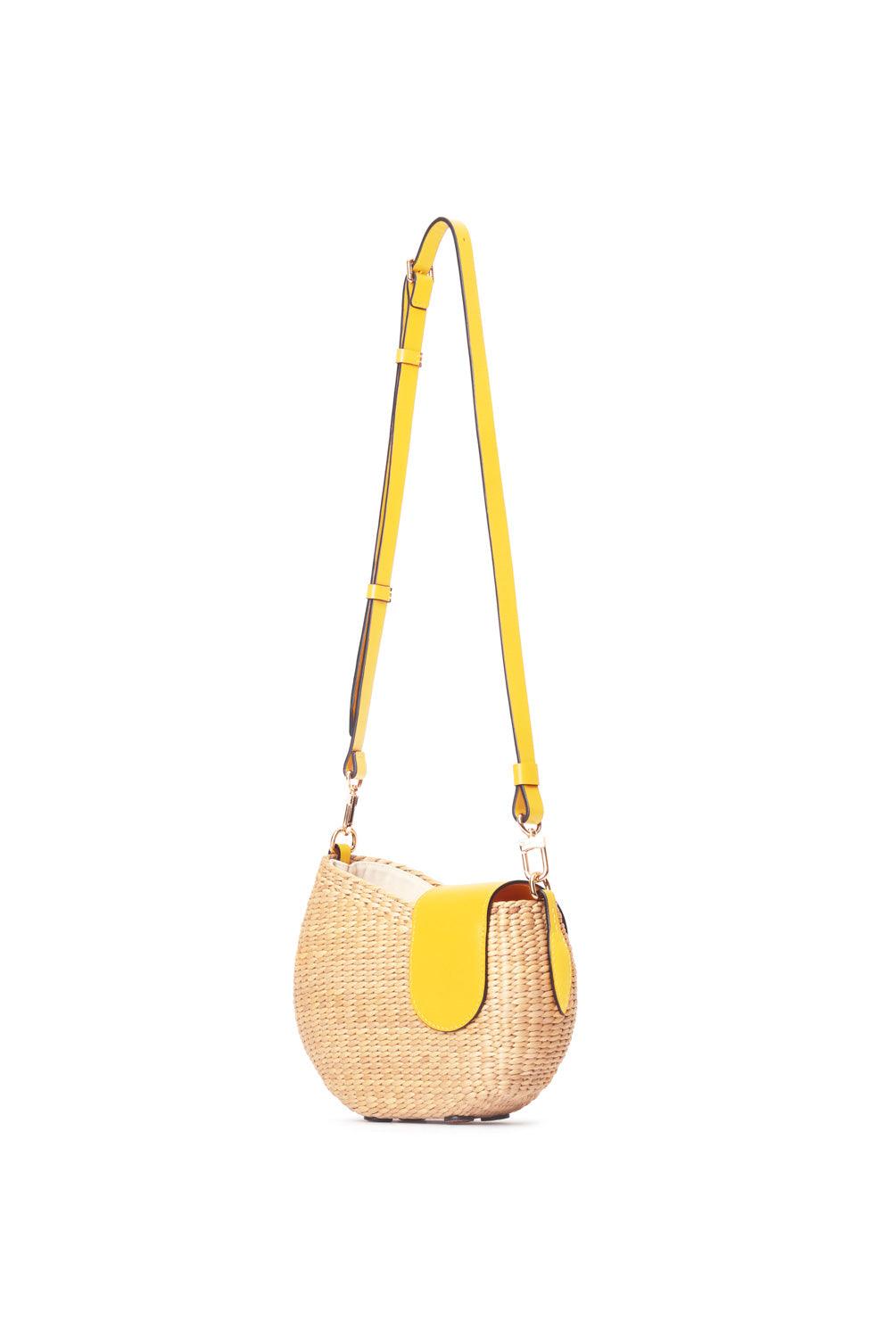 Clematis Water Hyacinth Fiber Bag - MEAN BLVD