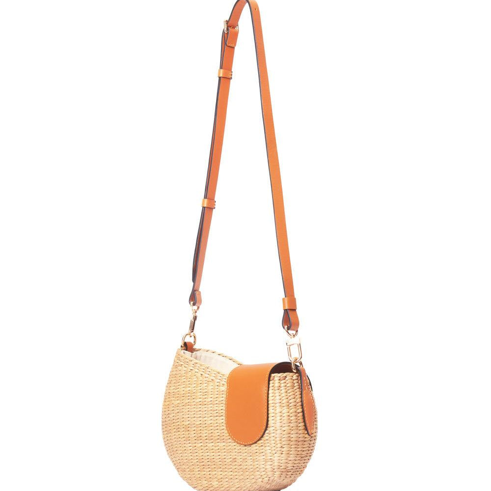 Clematis Water Hyacinth Fiber Bag - MEAN BLVD