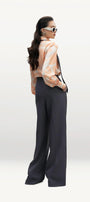 Clementine Straight Wide Leg Velvet Floor Length Pants - MEAN BLVD