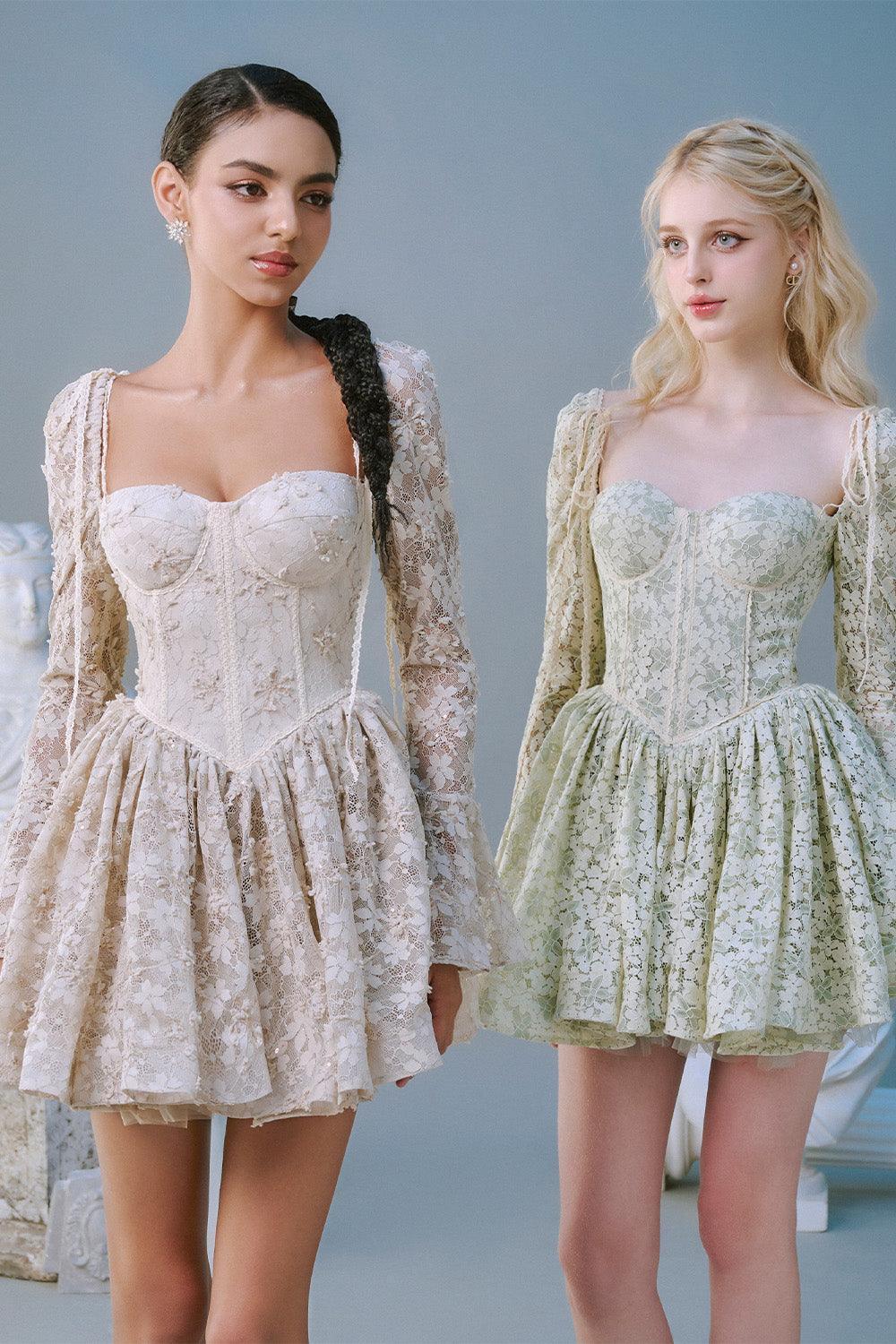 clover lace mini dress Spell & the Gypsy Collective Clover Lace Mini Dress Size Medium