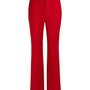 Cole Flared Side Slit Twill Cotton Floor Length Trousers - MEAN BLVD