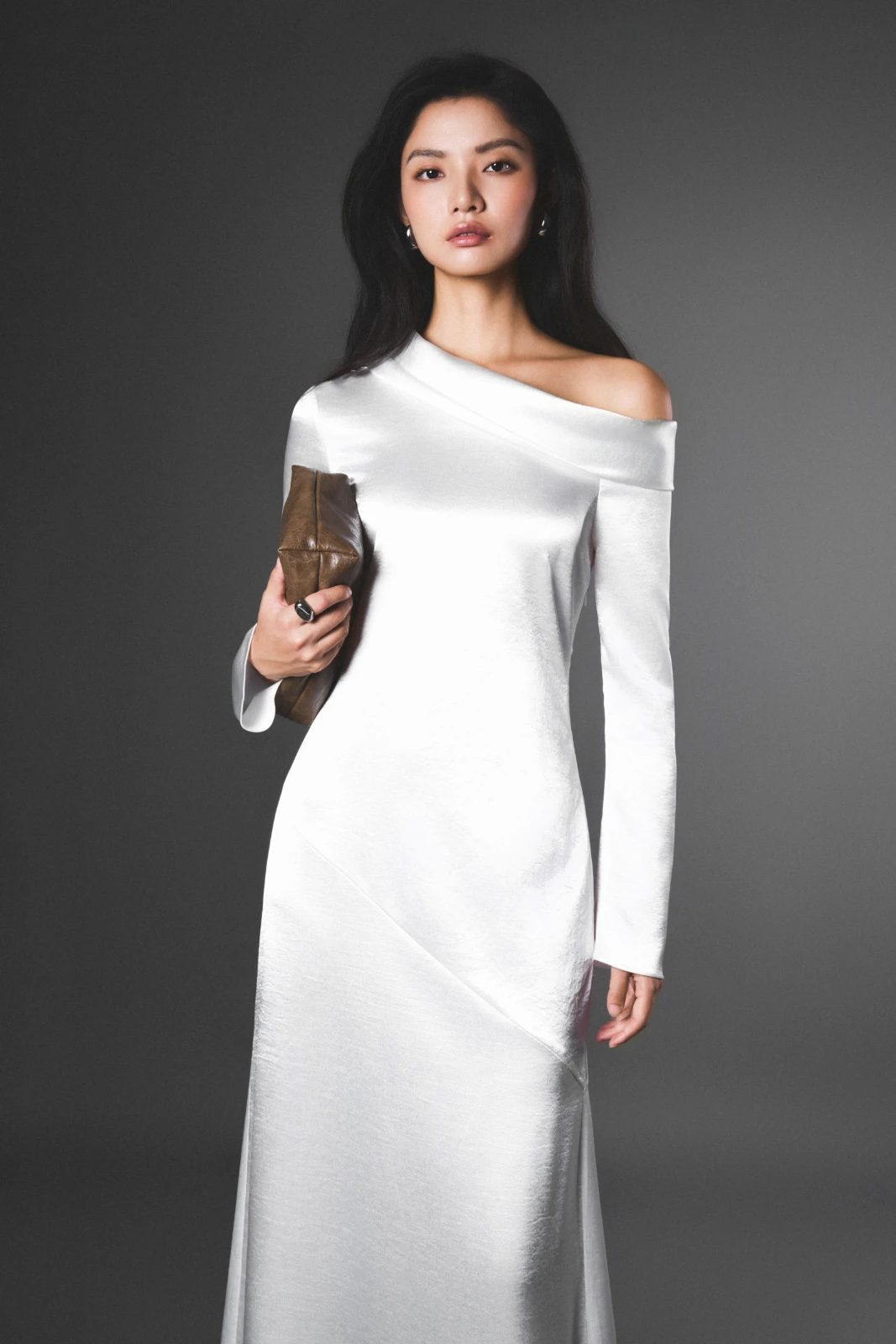 Cressida One Shoulder Maxi Dress - MEAN BLVD