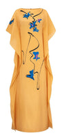 Cressida Straight Batwing Sleeved Cotton Blend Ankle Length Dress - MEAN BLVD