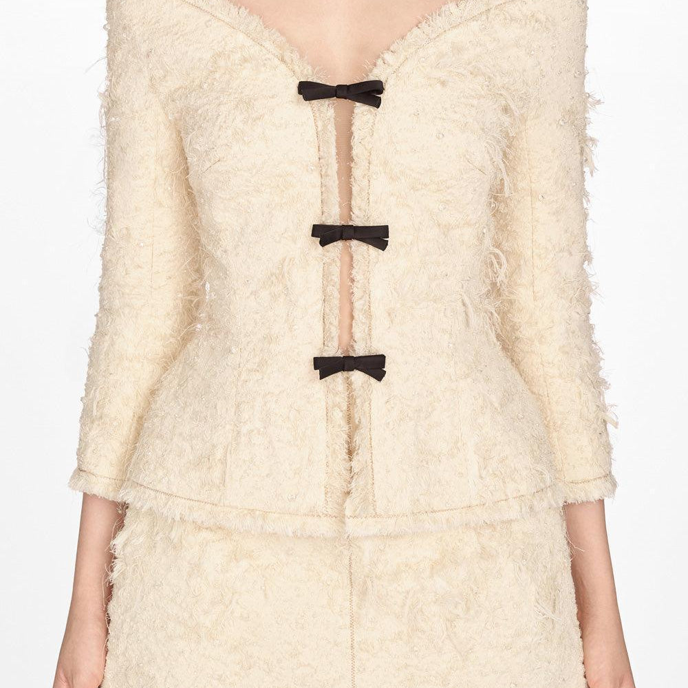 Crystal Beaded Mini Skirt - MEAN BLVD