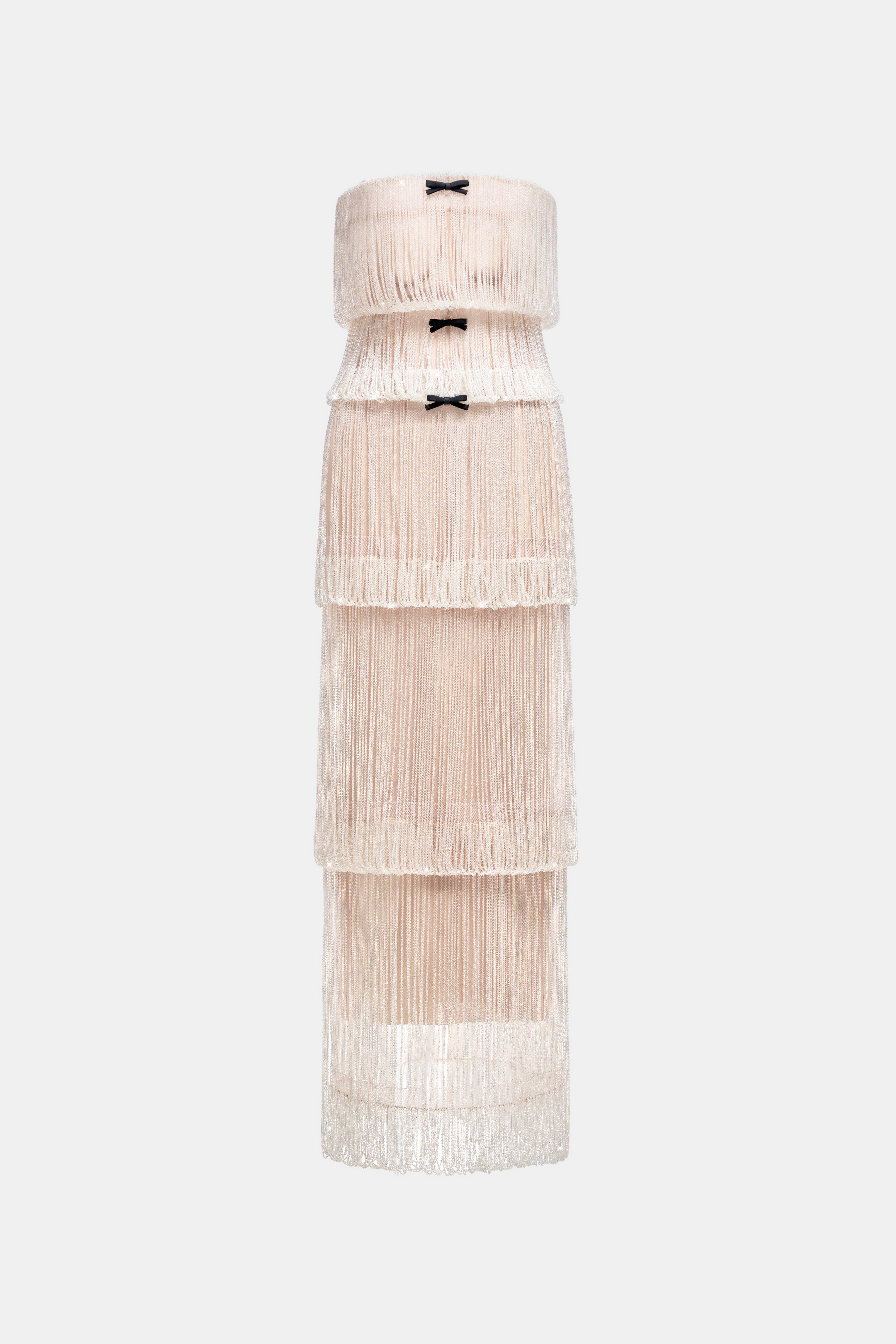 Elara Fringe Maxi Dress