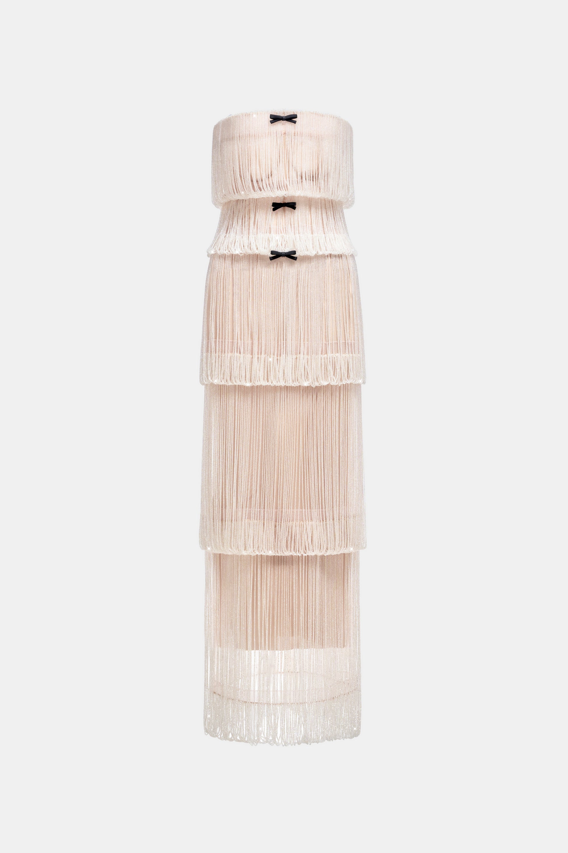 Elara Fringe Maxi Dress
