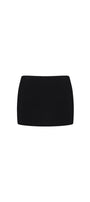 Daffodils Straight Basic Crepe Mini Skirt - MEAN BLVD
