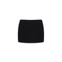 Daffodils Straight Basic Crepe Mini Skirt - MEAN BLVD