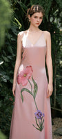 Daffor A-line Sleeveless Silk Satin Ankle Length Dress - MEAN BLVD