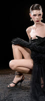 Dagger Off-Shoulder Mini Dress - MEAN BLVD
