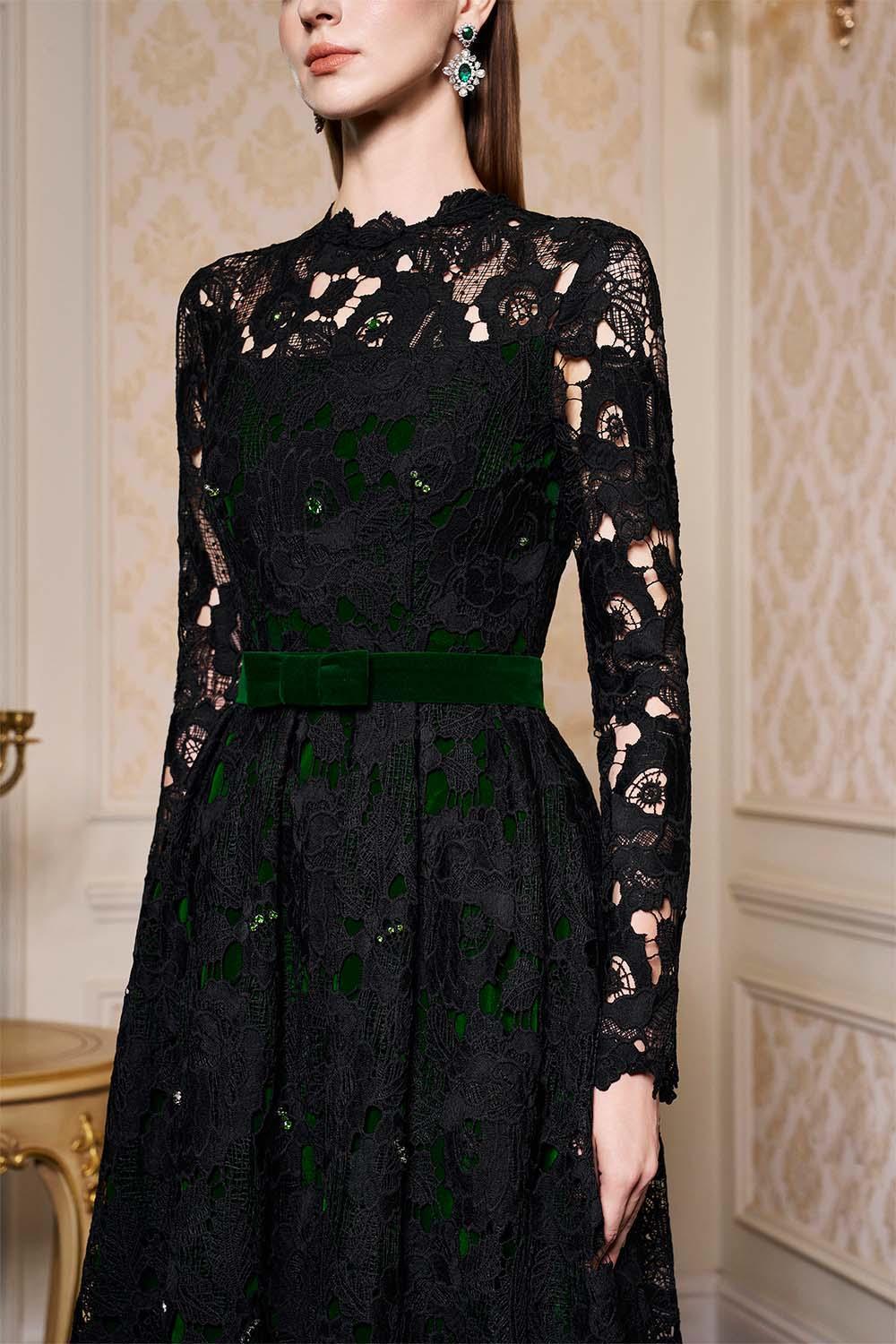 dahlia lace dress It's In The Details Lace Mini Dress In Blooming Dahlia S / Blooming Dahlia