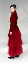 Dakota A-line Long Sleeved Mesh Maxi Set - MEAN BLVD