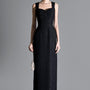 Danielle Sheath Sleeveless Tweed Maxi Dress - MEAN BLVD