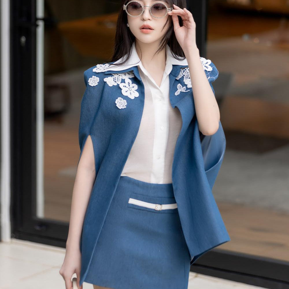 Darcy Straight Wings Collar Linen Shirt - MEAN BLVD