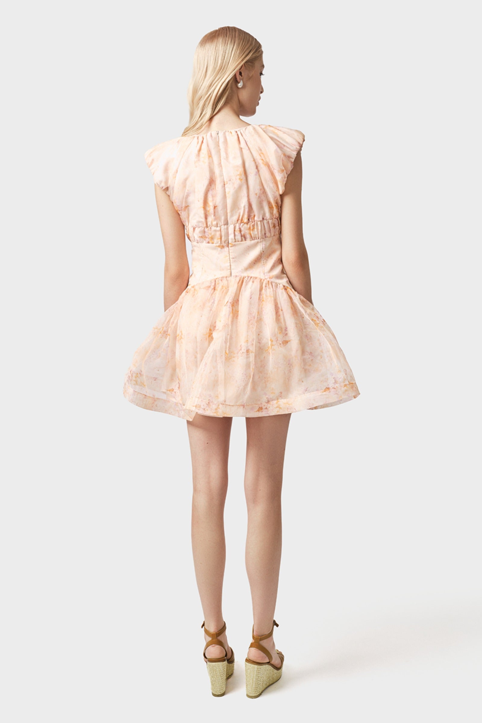 Heloise V-Neck Mini Dress