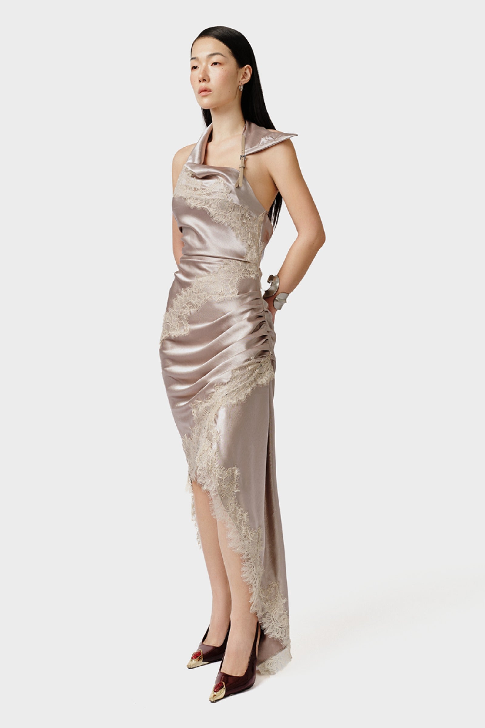 Noelle Draped Maxi Dress
