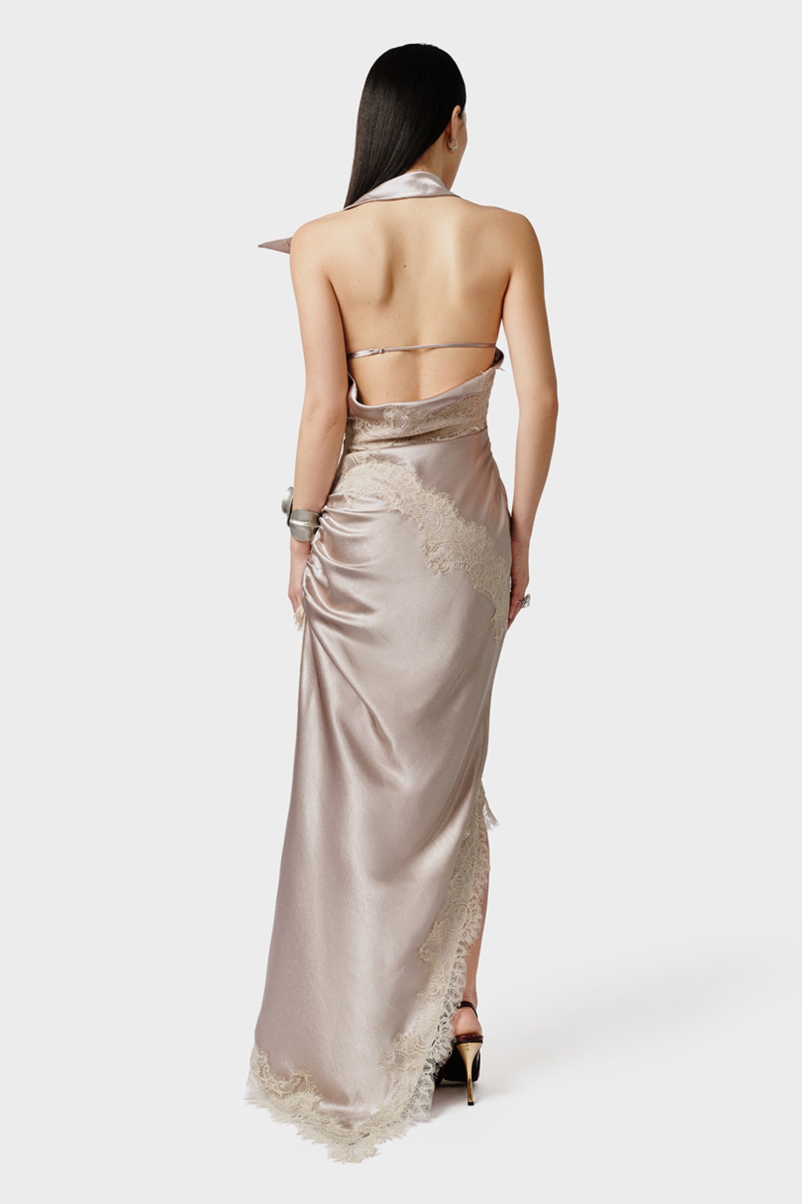 Noelle Draped Maxi Dress