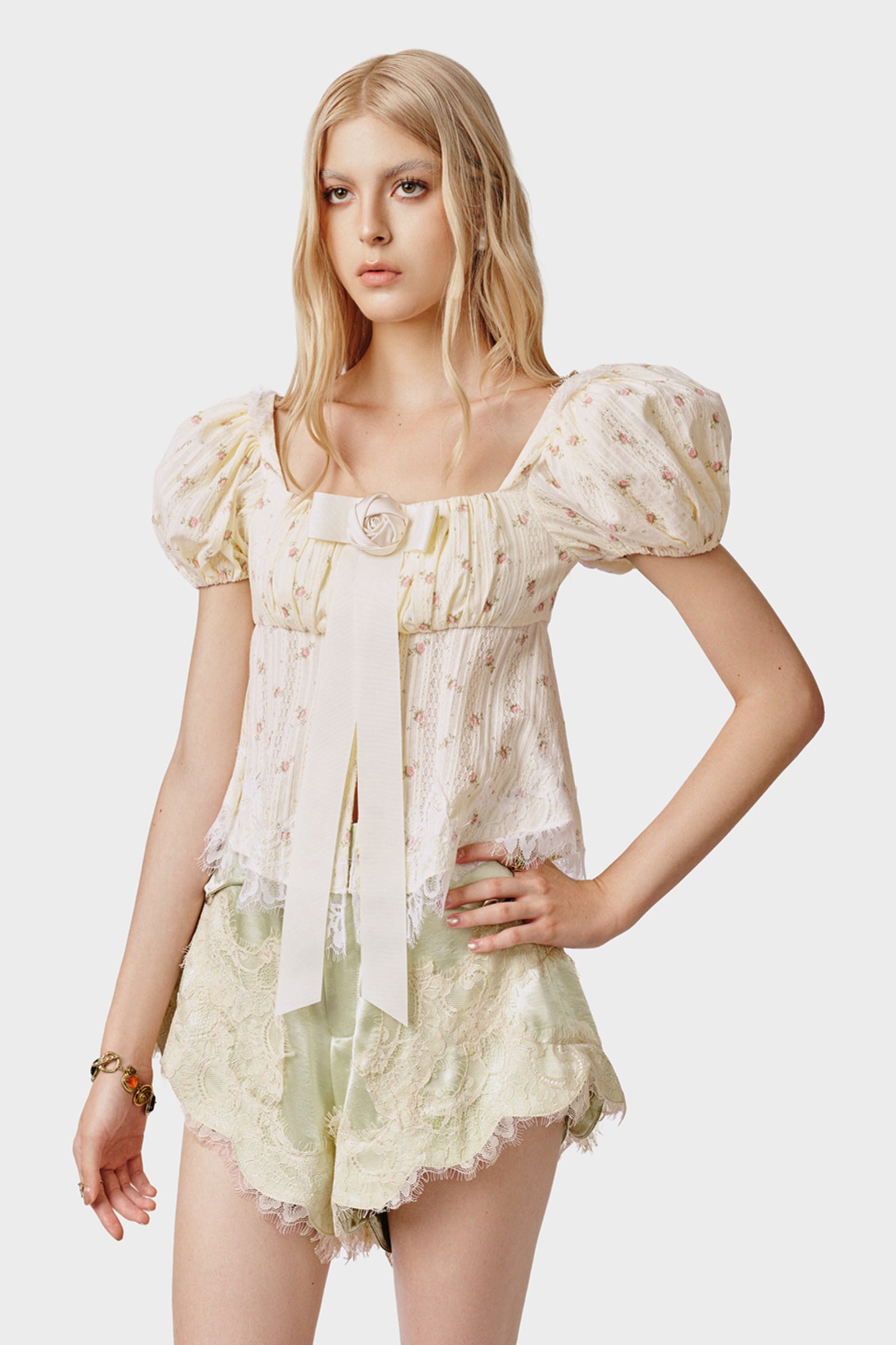 Solange Applique Shorts