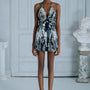 Deli A-line Halter Neck Sequin Mini Dress - MEAN BLVD