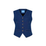 Demi Straight Welt Pocket Cotton Denim Vest - MEAN BLVD