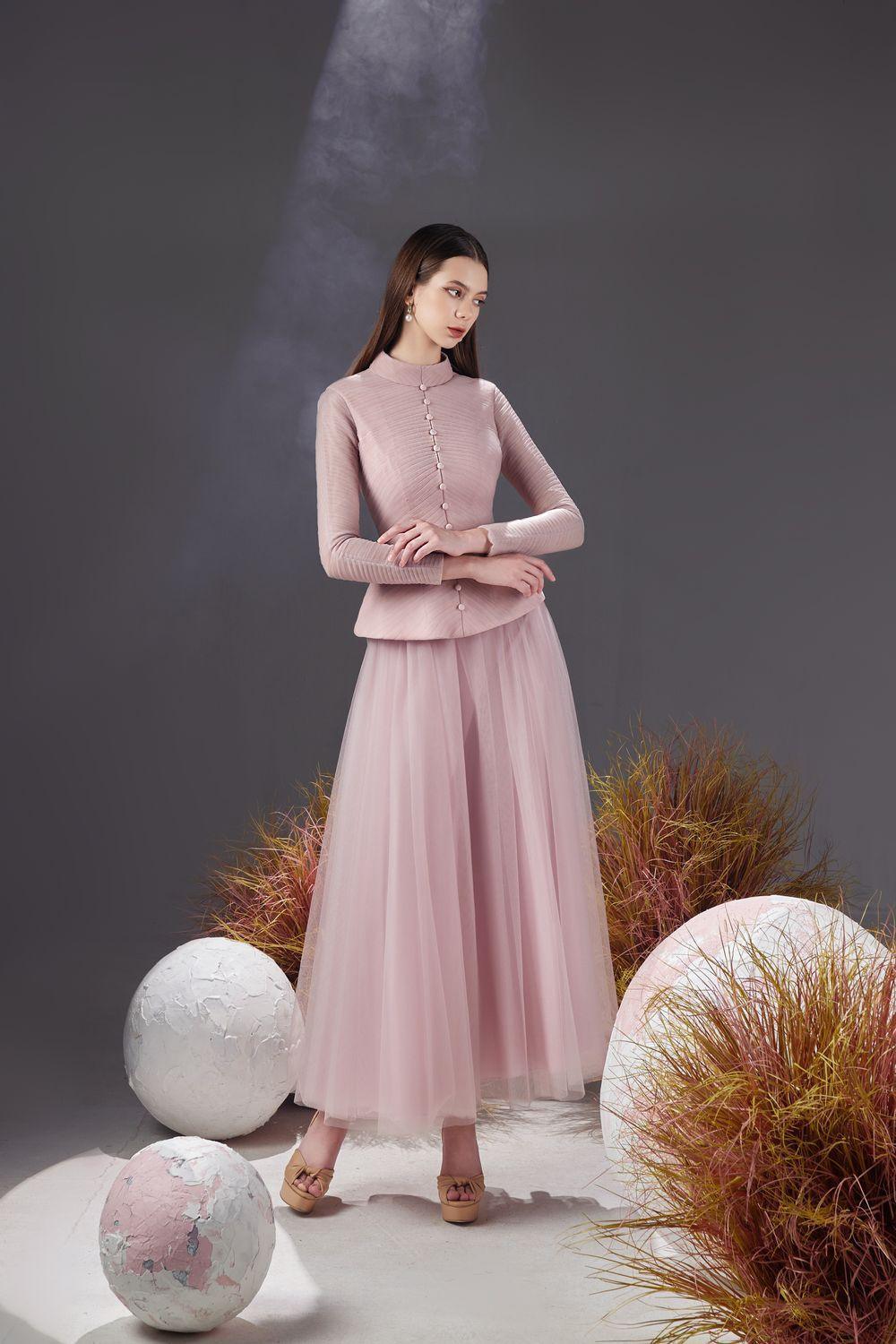 sheer peplum dress SAMARA SHEER EMBROIDERED PEPLUM COMMUNION DRESS Preorder 7-8 / White
