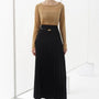 Desi Straight Boat Neck Mesh Silk Top - MEAN BLVD