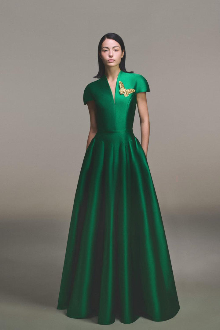 Diana Green Dress - MEAN BLVD