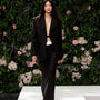 Diana Straight Long Sleeved Wool Cotton Blazer - MEAN BLVD