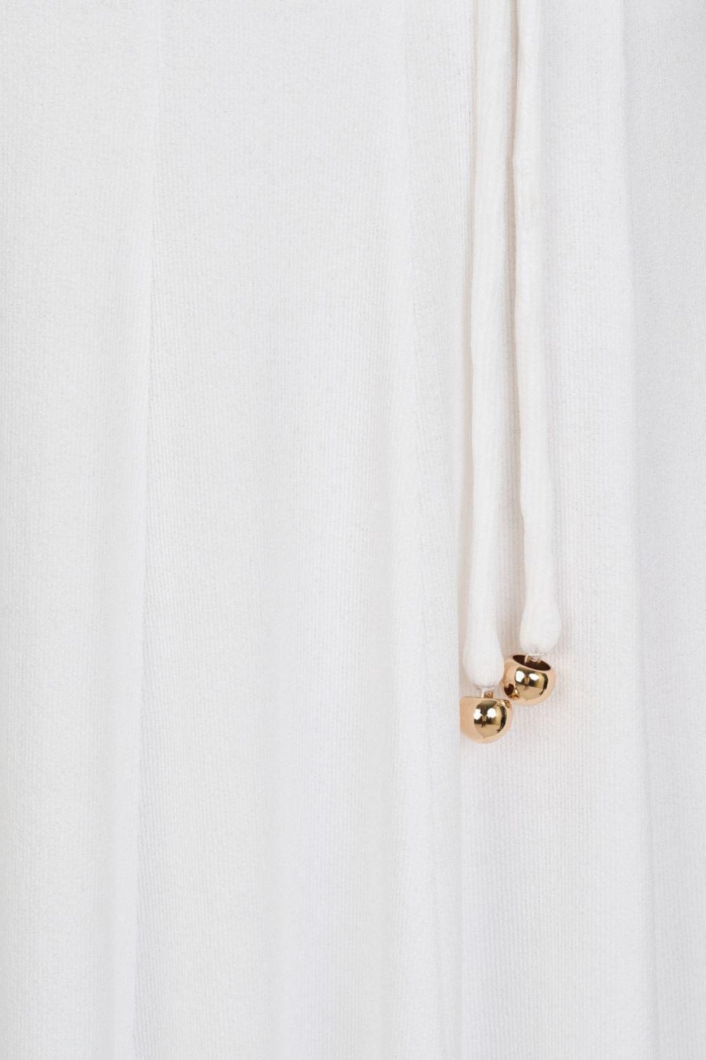 Diep A-line Draped Wool Ankle Length Dress - MEAN BLVD